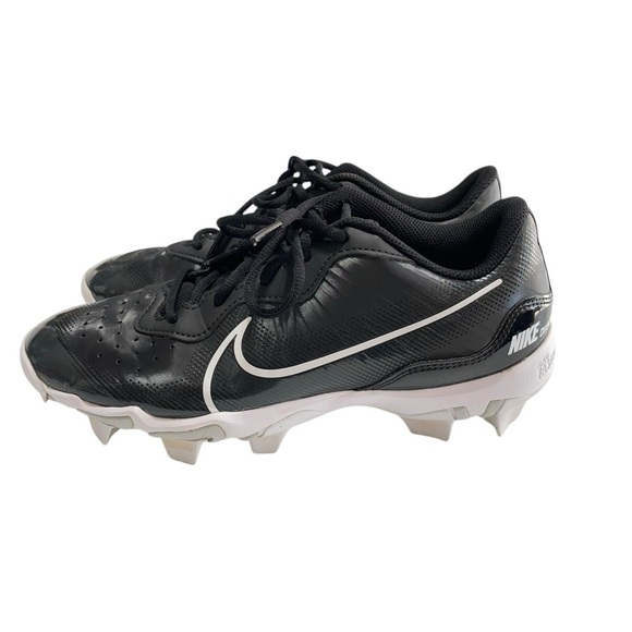 Men\'s Nike Alpha Huarache 7 KYSTN Baseball Cleat Blk/Wht Size 7 DJ65240-001 main image 6